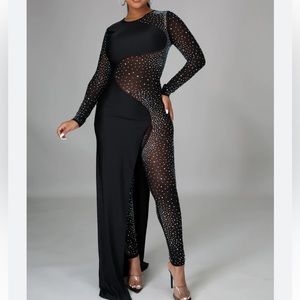 Rhinestone Jumpsuit